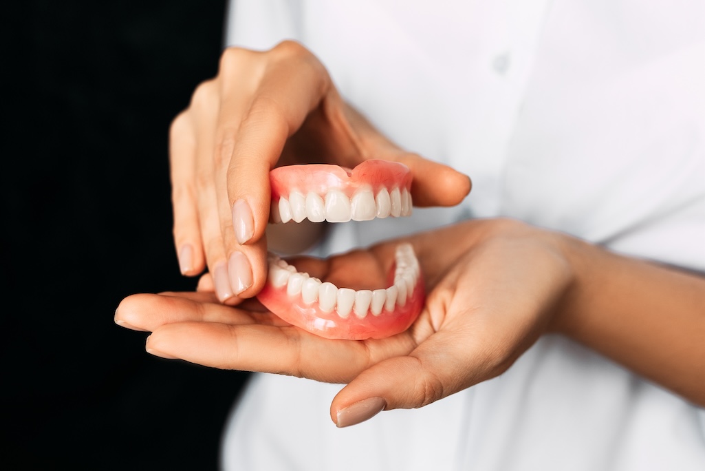 denture care, Chandler Dental Center, San Antonio TX, denture maintenance, oral hygiene, diet tips for dentures, lifestyle tips for dentures, implant-supported dentures, All-on-4 care